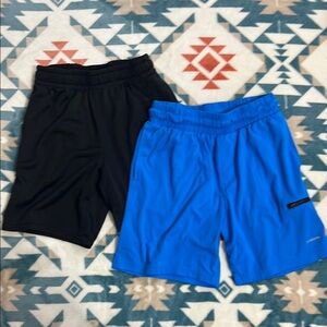 Athletic Works Black and Blue Performance Shorts